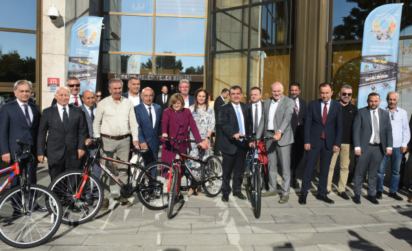 Promotional meeting of 2022 European MobilityWeek(EMW) was held at the headquarters of the Union of Municipalities of Türkiye (UMT)