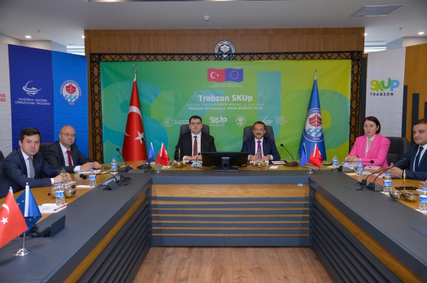 Trabzon Sürdürülebilir Kentsel Ulaşım Planı (Trabzon Skup) 3. Proje Yönlendirme Komitesi Toplantısı Gerçekleştirildi