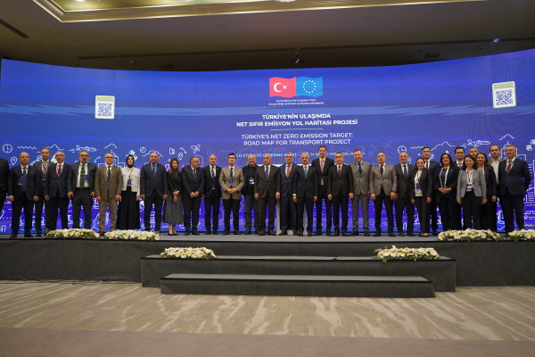 The Opening Meeting of “Türkiye’s Net Zero Emission Roadmap for Transport” Project, one of the projects of USOP, was held in Ankara